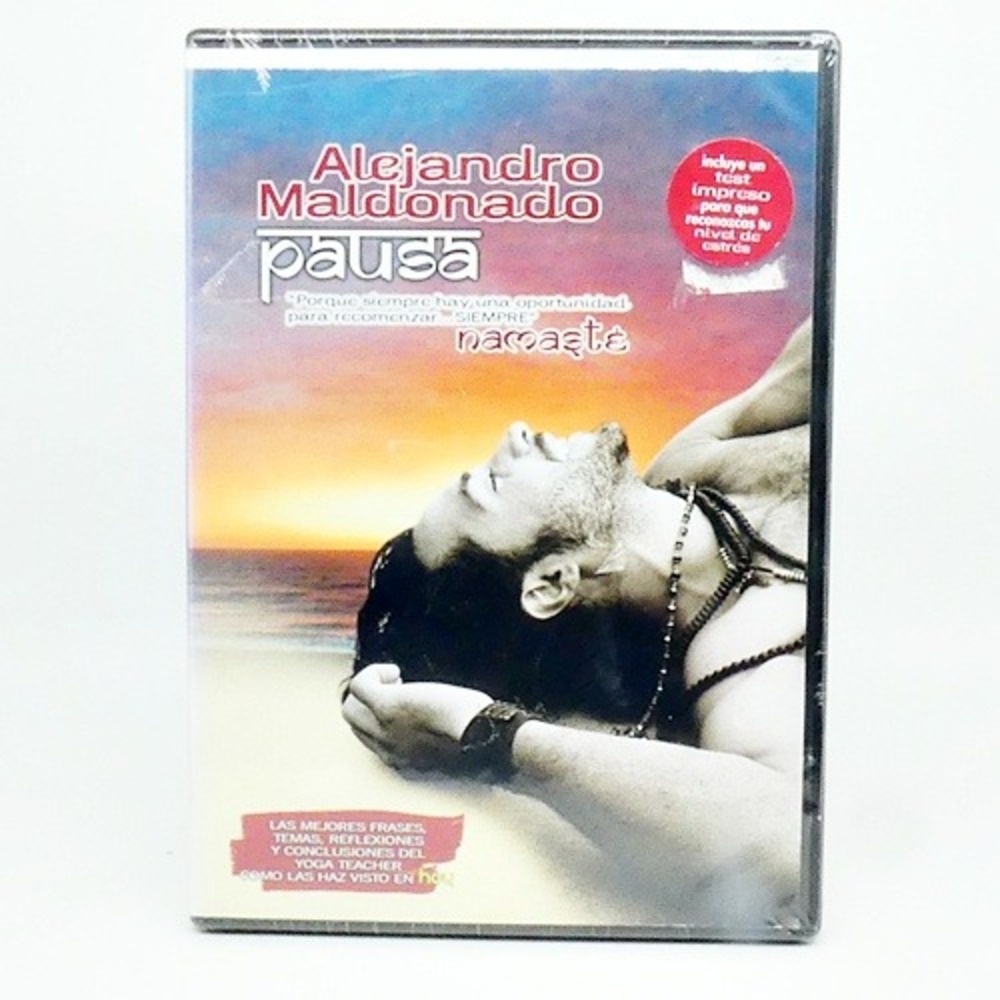 Alejandro Maldonado-Yoga: Pausa DVD CD NEW Sealed RARE